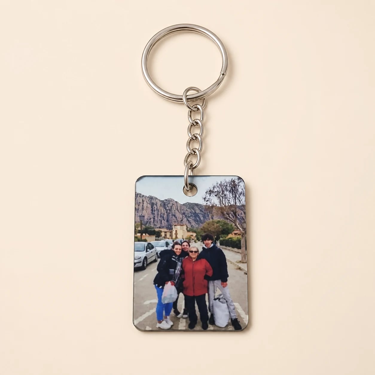 Ejemplo real de llavero personalizado 2
